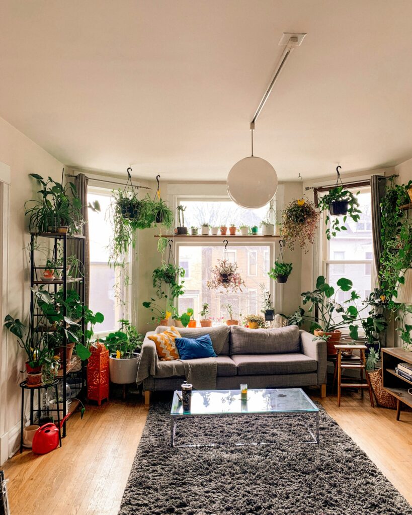 Inside of a house